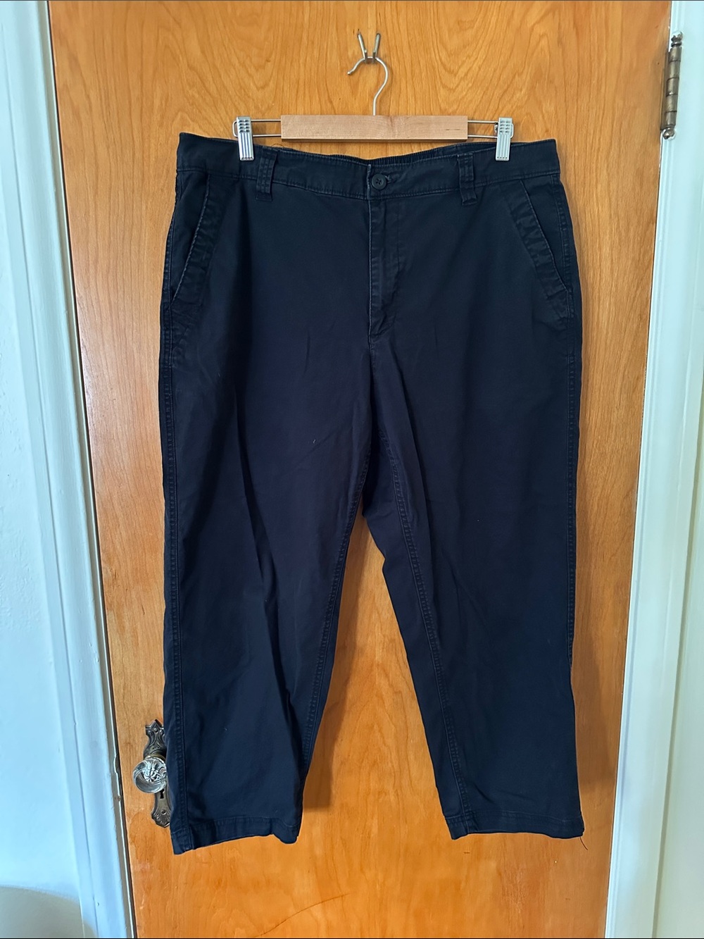 Old Navy Women’s High Rise OG Black Chino Pants